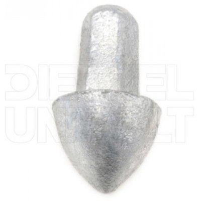 Varf de ghidaj pentru electrod de adancime, d=25mm, otel galvanizat Dietzel Univolt D-ESP-25-FV