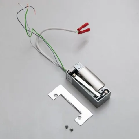 Yala electromagnetica incastrabila DORCAS-50N305-424 simetrica, reversibila, 24Vcc, inox, 800Kgf