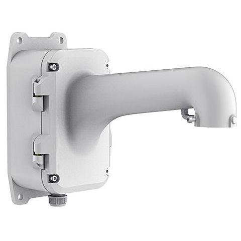 Suport de prindere pe perete cu doxa de conexiuni Hikvision DS-1604ZJ-BOX, material aluminiu