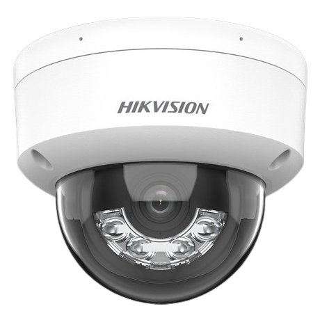 Camera IP HIKVISION DS-2CD1123G2-LIU-2.8mm, 2MP, lentila 2.8mm, Smart Hybrid Light 30m, microfon, PoE, slot card, IP67, IK08
