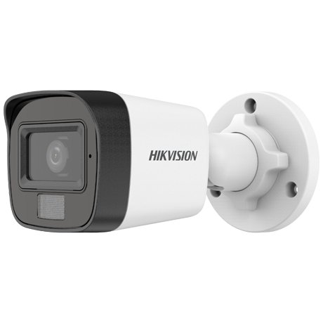 Camera Dual Light Turbo HD Hikvision DS-2CE16D0T-LFS, 2MP, lentila 2.8mm, IR 30m, lumina alba 20m, microfon, IP67