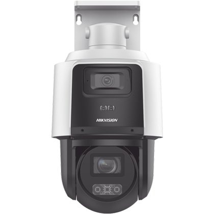 Camera IP PTZ TandemVu Hikvision DS-2SE3C404MWG-E/14, 4MP dual, lentila 2.8-12mm, 4x, IR 40m DarkFighter, WL 30m, PoE