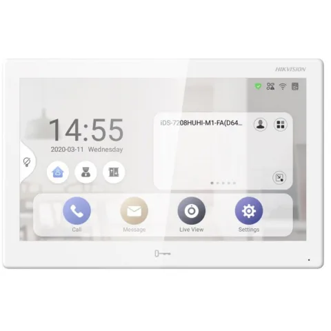 Post interior videointerfon WIFI Hikvision DS-KH9510-WTE1, PoE