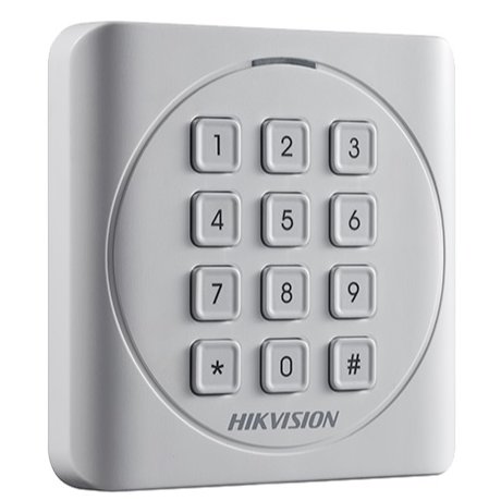 Cititor de proximitate EM 125Khz Hikvision DS-K1801EK, cu tastatura integrata
