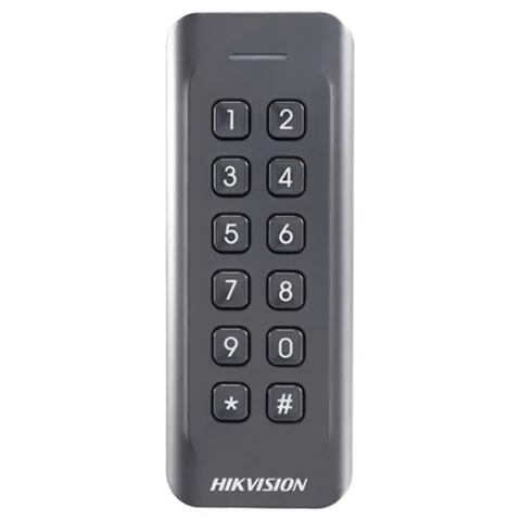 Cititor de proximitate Hikvision DS-K1802EK cu tastatura si cartele EM 125Khz