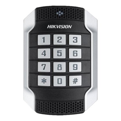 Cititor de proximitate MIFARE HIKVISION DS-K1104MK, 13.56Mhz cu tastatura integrata, seria PRO