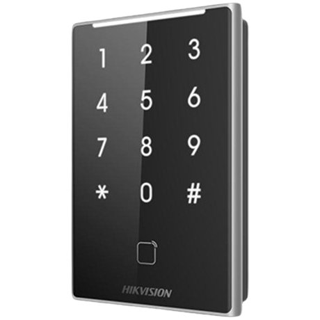 Cititor de proximitate HIKVISION DS-K1109DKB, MIFARE cu tastatura integrata, Wiegand, RS485