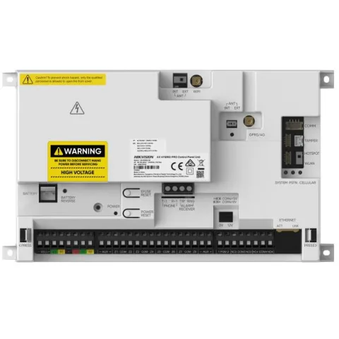 Centrala de alarma Hikvision DS-PA502-96 Ax Pro Hybrid 96 zone, wireless si cablata