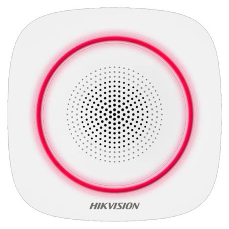 Sirena wireless AX PRO de interior cu led rosu, 868Mhz - HIKVISION DS-PS1-I-WE-R