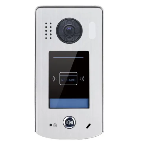 Post de apel video cu cititor de proximitate si lentila Fisheye, cu montare aplicata DT611-ID-FE