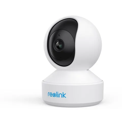 Camera de supraveghere rotativa IP Reolink E330, 4MP, IR 12 m, Wi-Fi, rotire panoramica, microfon si difuzor, slot card, detectie om/animale companie,