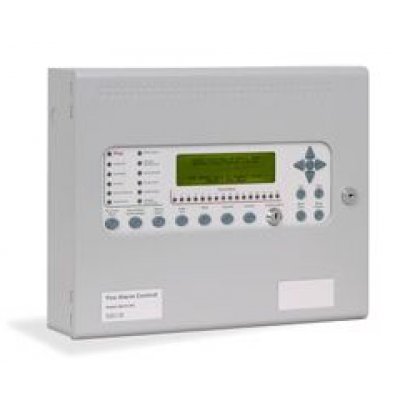 Centrala de incendiu cu 2 bucle Kentec ENH63482 14P* cu 48 LED-uri de zonda, montaj ingropat, cu imprimanta
