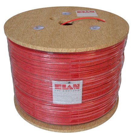 Cablu de incendiu E120 - 2 x 2 x 0.8mm, 500m Elan Italia ELN120-2x2x08-T