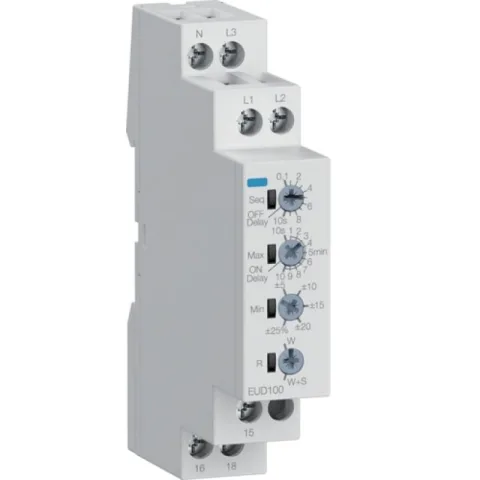 Releu monitorizare tensiune 1P+N/3P(N) Hager EUD100