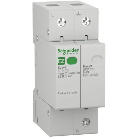 Descarcator 1P+N 20 kA Easy9 Schneider EZ9L33620