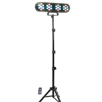 LED bar 4X7X1W RGBW + trepied Party FUNLED