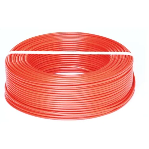 Rola 100m conductor masiv din cupru FY 1.5 (H07V-U) rosu
