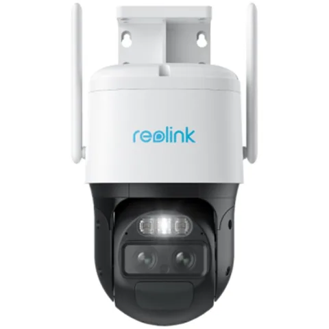 Camera supraveghere rotativa GSM 4G PTZ Reolink TrackMix LTE G770, 4 MP, 2.8 - 8 mm, lumina alba / IR 30 m, dual band, microfon, difuzor, slot card