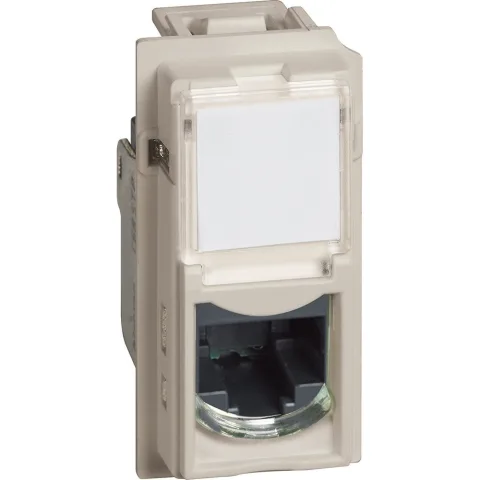 Priza date RJ45 Cat5e Utp Bticino Living Now KM4279C5E, nisip