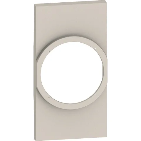 Placa 2 module pentru prizele conectate standard german Bticino Living Now KM34M2, nisip