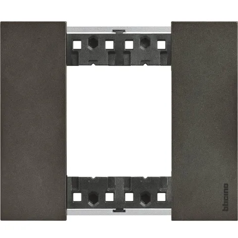 Rama ornament 2 module Bticino Living Now KA4802NG, space