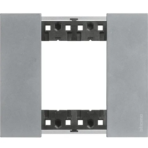 Rama ornament 2 module Bticino Living Now KA4802NW, moon