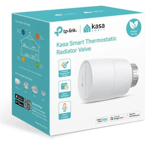 Termostat smart wireless pentru calorifer TP-LINK SMART RADIATOR THERMOSTAT KE100