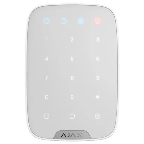 Tastatura wireless AJAX Keypad WH, alb