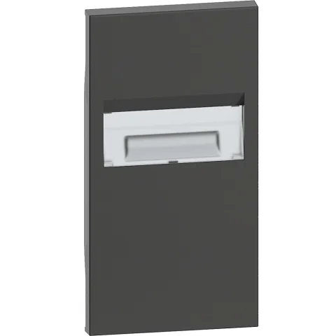 Placa pentru referinta K4382 Bticino Living Now KG71, negru