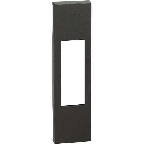 Tasta pentru prizele standard italiene, buton cu cablu de tragere, comutator bipolar Bticino Living Now KG4002 KG02, negru