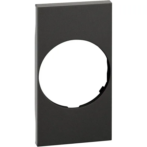 Placa adecvata pentru prize standard german Bticino Living Now KG04, negru