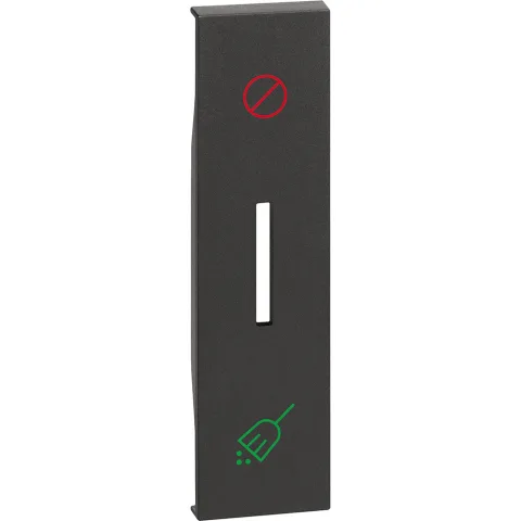 Placa pentru referintele K4027H si K4027V127H Bticino Living Now KG06H, negru
