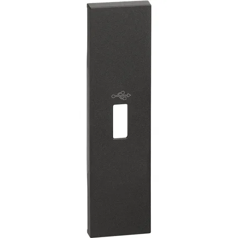 Placa pentru referinta K4285P Bticino Living Now KG10P, negru