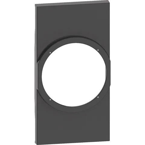 Placa 2 module pentru referinta KG4141AC Bticino Living Now KG34M2, negru