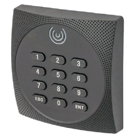 Cititor de proximitate ZKTeco KR-612D, design moder, IP64, LED bicolor, Desfire 13.56Mhz