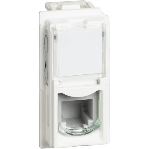Priza telefon RJ11 Bticino Living Now KW4258RJ11, alb