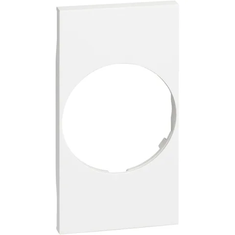 Placa pentru priza standard german 2M si pentru K4380 Bticino Living Now KW04, alb