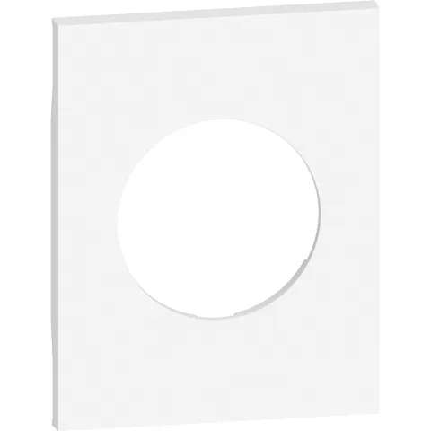 Placa 3 module adecvata pentru prize standard german Bticino Living Now KW04M3, alb