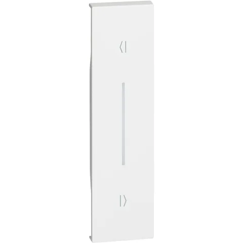 Tasta 1 modul pentru referinta K4037 instalare verticala Bticino Living Now KW05V, alb