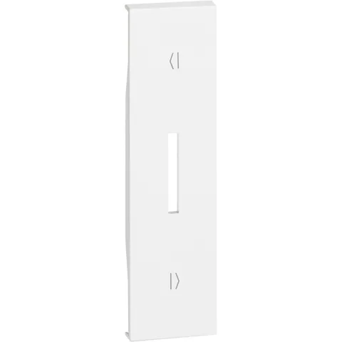 Tasta 1 modul pentru referinta K4027 instalare verticala Bticino Living Now KW06V, alb