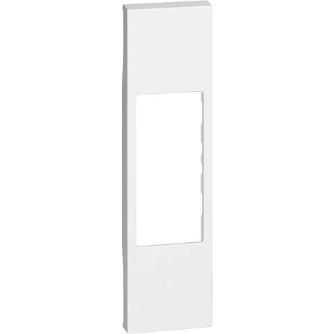 Capac pentru RJ11-RJ45 si lampa siguranta 1M Bticino Living Now KW07, alb