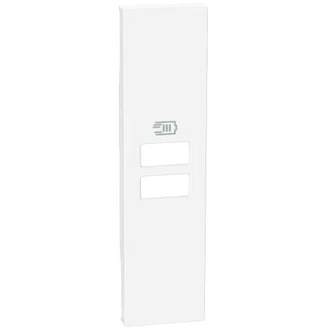 Placa pentru incarcatorul USB cu 2 porturi tip C Bticino Living Now KW13C, alb