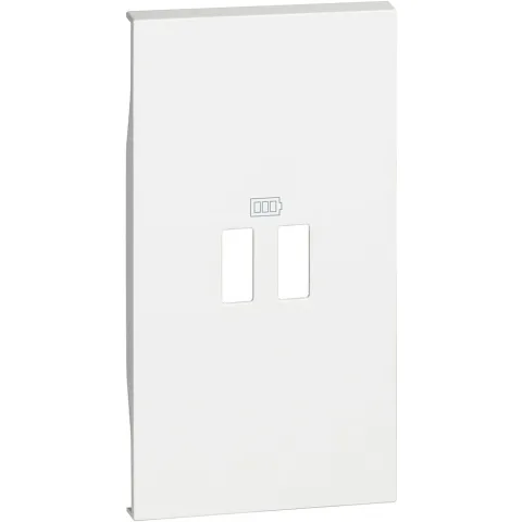 Placa pentru referintele K4285C2, K4286C2, K4287C2 Bticino Living Now KW12C, alb