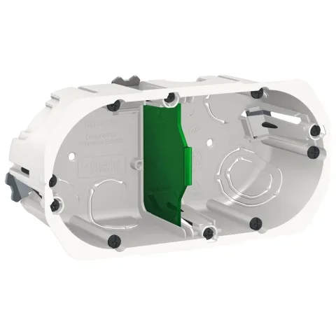 Doza ST rotunda 2 posturi 67x50 a=50mm Schneider Noua Unica IMT35925
