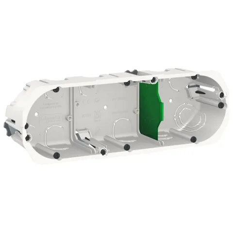 Doza ST rotunda 4 posturi 67x50 a=50mm Schneider Noua Unica IMT35945