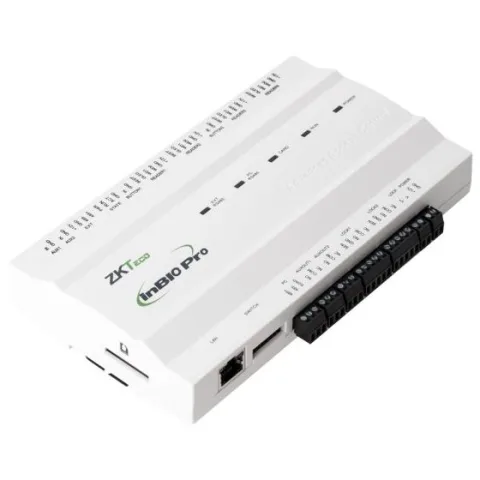 Centrala de control acces biometrica ZKTeco INBIO-2-2PRO pentru 2 usi bidirectionale