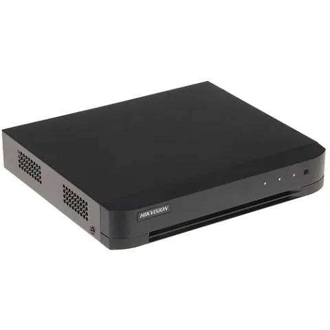 DVR TurboHD 8 canale, 8 MP, audio over coaxial HIKVISION iDS-7208HUHI-M1-E, AcuSense