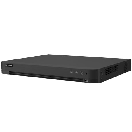 DVR AcuSense 8 ch., 5MP + 8 ch. IP 8MP, Audio bidirectional, Alarma, 1U - HIKVISION iDS-7208HUHI-M2-XT(4A+8/4ALM)