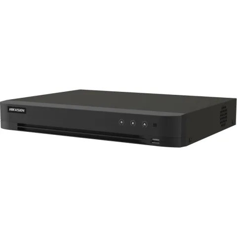 DVR TurboHD AcuSense 16 canale Hikvision IDS-7216HUHI-M2/X/4A+16/4, 8MP, alarma, 2xSATA