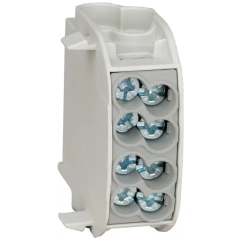 Clema de derivatie Cu-Al, 25mmp, 1P izolata Schrack IKA26110 / 080110-X-3 gri